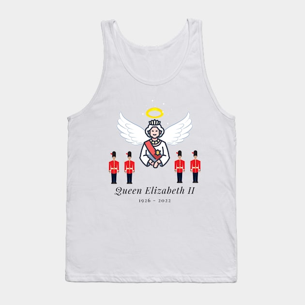 RIP Queen Elizabeth II Tank Top by firstsapling@gmail.com